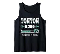 Homme Tonton 2026 Cadeau Amusant Futur Oncle 2026 Débardeur
