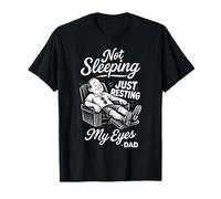 Homme Trendy Apparel Father's Day Just Resting My Eyes Dad Vintage T-Shirt