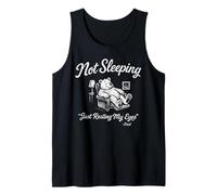 Homme Trendy Apparel Father's Day Not Sleeping Just Resting Bear Débardeur