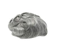 Homme Tropper Perruque en dentelle for hommes, cheveux humains indiens, respirante et confortable(1B80)