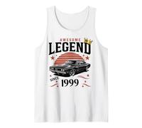 Homme Une légende est née en 1999, Date de l'anniversaire de Awesome Man Boy Débardeur