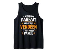 Homme Vendée Humour Vendéen Je suis Vendéen Débardeur