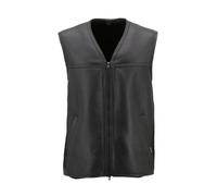 Homme Veste en Agneau - Ludwig Mérinos Fourrure Mouton Cuir Véritable Gilet