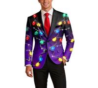 Homme Veste Imprimée Baroque Portraits Ornements Revers Crantés | Col Tailleur Doublé Bordant Chaque Épaule, Blazer , Paire Cérémonielle Graphique, Manteau Saison, Pour Fêtes Familiales
