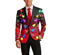 Homme Veste Imprimée Baroque Portraits Ornements Revers Crantés | Col Tailleur Doublé Bordant Chaque Épaule, Blazer , Paire Cérémonielle Graphique, Manteau Saison, Pour Fêtes Familiales
