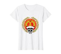 Homme vétéran Volksmarine NVA Armée Nationale du Peuple Soldat T-Shirt, Femme, Blanc, M