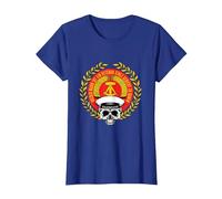 Homme vétéran Volksmarine NVA Armée Nationale du Peuple Soldat T-Shirt, Femme, Bleu Royal, L