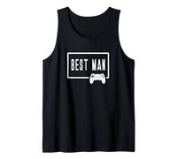 Homme Vidéo de jeu Best Man - Groomsmen Wedding Bachelor Gamer Débardeur
