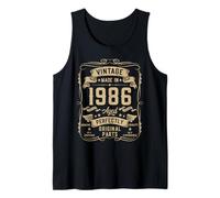 Homme Vintage 1986 40yr 40th Birthday Gifts for Men 40 Years Old Débardeur