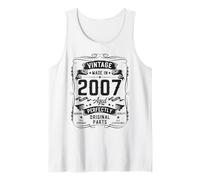 Homme Vintage 2007 19yr 19th Birthday Gifts for Men 19 Years Old Débardeur