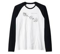 Homme Vintage Turbocompresseur Voiture Diagramme Graphique Homme Manche Raglan