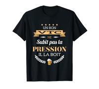 Homme VTC ne subit pas la pression humour Chauffeur privé T-Shirt
