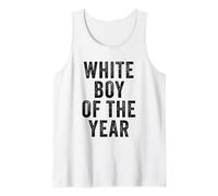Homme White Boy of The Year - Funny Handsome Cool Men's Humor Débardeur