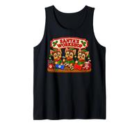 Homme Yorkshire Terrier Yorkie Santa's Workshop Toys North Pole Débardeur