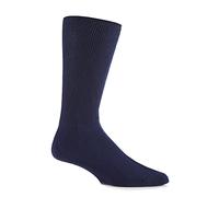Hommes 1 Paire IOMI Footnurse Œdème extra large chaussettes en coton Navy 9-12