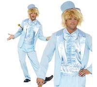 Hommes 1990s Déguisement Dumb & Dumber Costume Bleu Cerf Nuit , Stupid
