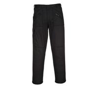 Hommes Action Pantalon Genou Patin Fermeture Poches Cargo Portwest Travail