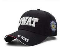 Hommes Aigle Swat Casquette De Baseball Tactique Arcotton Os Réglable Mâle Extérieur Marine Casquette Gorras, Swat Noir