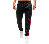 Hommes Automne et Hiver Haute Rue Mode Loisirs lâche Sport Course Couleur Unie à Lacets Pantalon Pull Pantalon Pantalon Homme Portefeuille