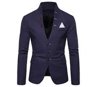 Hommes Blazer Manteau Slim Smart Blanc Casual Business Blazers Homme Costume Vestes M-2XL Mariage Africain Automne Mode