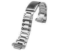 Hommes Bracelet Montre Remplacement, Convexe, Accessoire Montre Déploiement Acier Inoxydable pour Casio Edifice EFB-680(5579)
