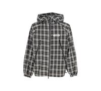 Hommes brise-vent Cour Tartan brise-vent noir/blanc BLACK/WHITE L