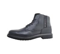 Hommes Bugatti Bottes Textile Lacets Talon bloc - noir 45