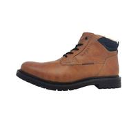 Hommes Bugatti Bottes Veda Evo Textile Lacets Talon bloc - cognac 6300 46