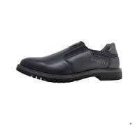 Hommes Bugatti Mocassins Caj Textile Glissement/ouvert Talon bloc - black 1000 42