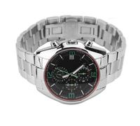 Hommes Business Watch, Conception Lumineuse Exquise Hommes Chronographe Chronograph Watch Rainfish Date for Sport (Green)