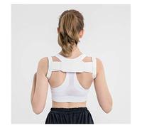 Hommes cachés réglables Femmes Correcteur Fitness corporatrice Colonne à Bosse du Corps la Courroie des Soins de Protection Sportive (Couleur Blanche, Taille: Moyenne)