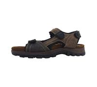 Hommes Camel Active Sandale Textile Fermeture velcro Plat - chocolat 360 46