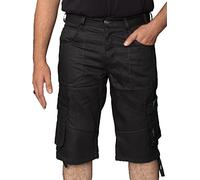Hommes Cargo Shorts Bermudas classique Coton Homme Casual Short avec Poche