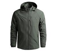 Hommes Casual Détachable À Capuche À Manches Longues Fermeture Éclair Poche Mince Manteau Veste Randonnée en Plein Air Imperméable Coupe-Vent Peignoir Homme Polaire Personnalisé