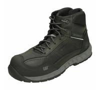 Hommes Caterpillar Composite à Lacets Bout Cuir Sécurité Bottes - Streamline Md