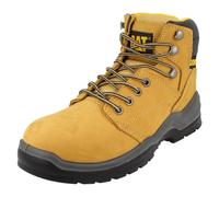 Caterpillar Bottes de sécurité Striver S3 SRC Nubuck à lacets Miel 45 EU