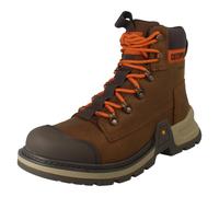 Hommes Chat Cuir Imperméable Lacets Travail Bottes - Colorado Expedition Wp
