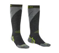 Hommes chaussettes Bridgedale Ski Poids moyen+ gunmetal/stone/038 L (9-11.5 UK)