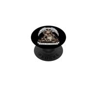 Hommes chrétiens Foi Guerrier Templier Chevalier Vaincre Ténèbres PopSockets PopGrip Adhésif