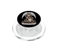 Hommes chrétiens Foi Guerrier Templier Chevalier Vaincre Ténèbres PopSockets PopGrip pour MagSafe