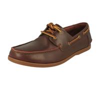 Hommes Clarks Chaussures Bateau à Lacets Pickwell Voile