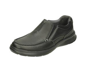 Hommes Clarks Cuir à Enfiler Smart Décontracté Travail Habillé Chaussures'