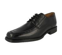 Hommes Clarks Cuir Noir Lacet Chaussures Tailles 7-12 Largeur G : Driggs Marche