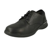 Hommes Clarks Smart / Décontracté Contours Confort Lacet Chaussures Donaway Uni