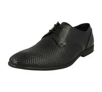 Hommes Clarks Stylé Chaussures à Lacets Bampton Tissage