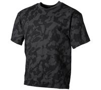 HOMMES CLASSIC T-SHIRT MILITAIRE ARMÉE HAUT COMBAT TEE COTON NUIT CAMOUFLAGE S-X