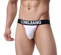 Hommes Confort Micro Slips Slip Haut de Gamme en Coton Haute qualité Respirant Slips Respirant Confortable Tanga Thong Taille Basse Slips de Sport