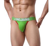 Hommes Confort Micro Slips Slip Haut de Gamme en Coton Haute qualité Respirant Slips Respirant Confortable Tanga Thong Taille Basse Slips de Sport