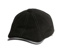 Hommes Daim décontracté Gavroche Chapeau Automne/Hiver rétro béret Chapeau Sauvage Chapeaux décontractés Unisexe Casquette octogonale,Noir,XXL