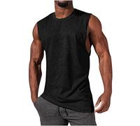Hommes DéBardeur 2025 Fonctionnel pour Homme Respirant et Confortable D'éTé en Lin/Coton de Sport Spaghetti Tenue athlétique Quotidienne Running Party Clubwear FêTe